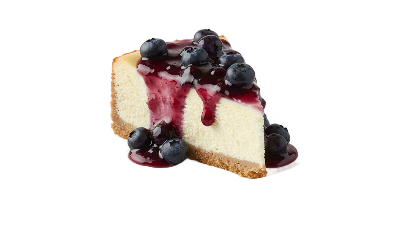 blueberry cheesecake png PNG transparent background