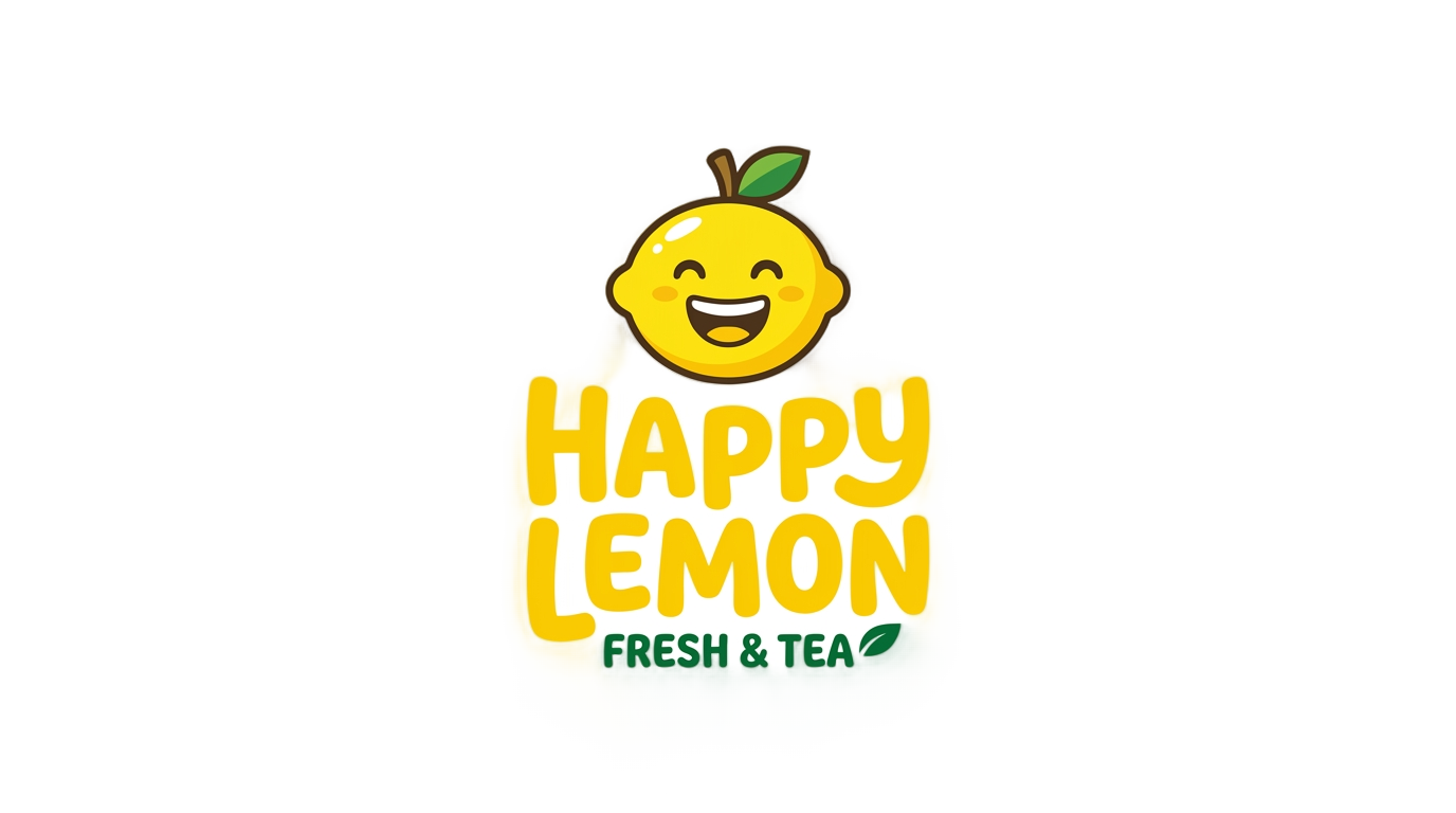 happy lemon logo png PNG transparent background