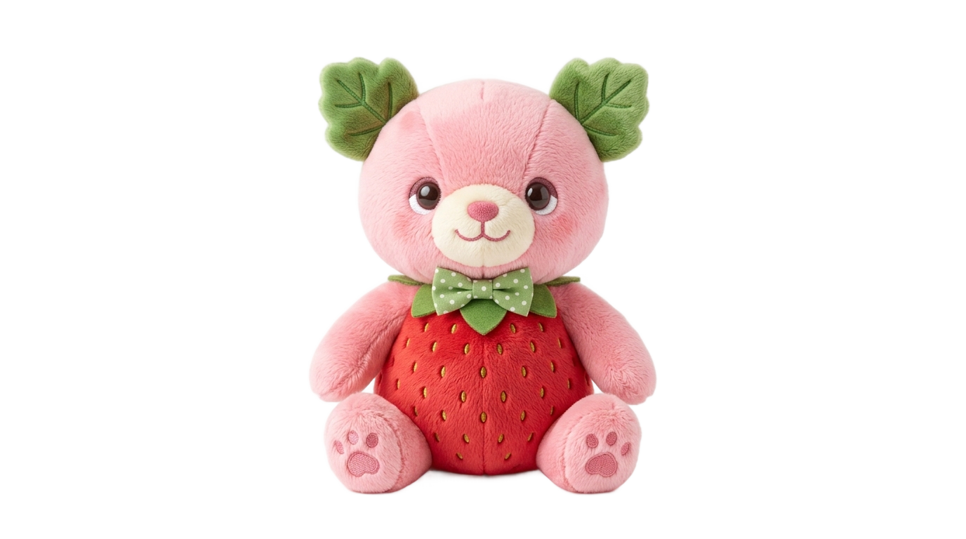 strawberry bear png PNG transparent background
