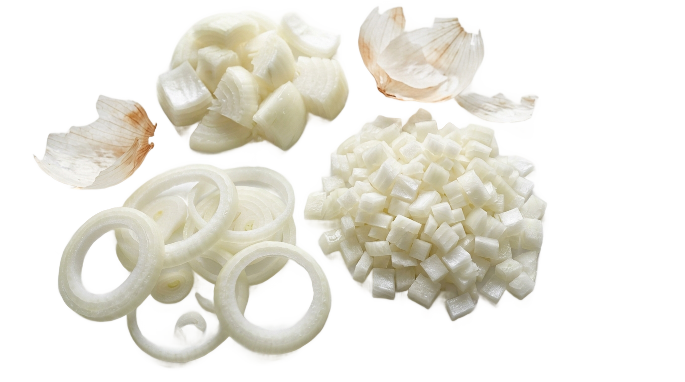 onion pieces png PNG transparent background