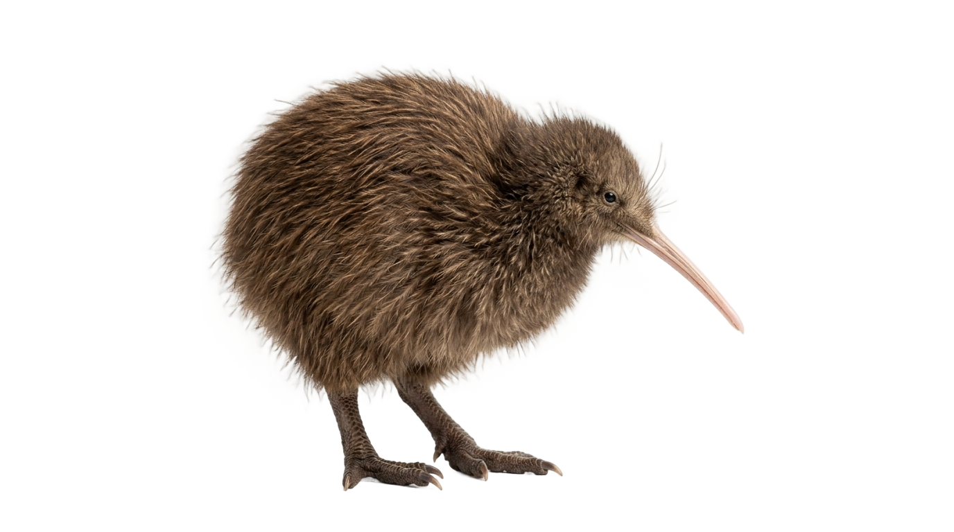 kiwi animal png PNG transparent background