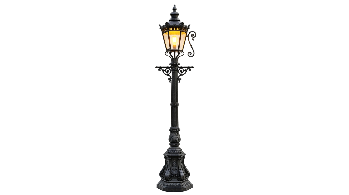 park lamp png PNG transparent background