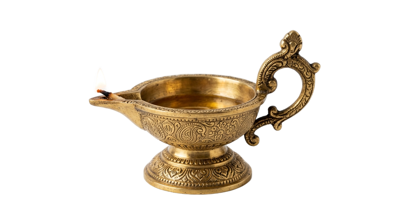 indian lamp png PNG transparent background
