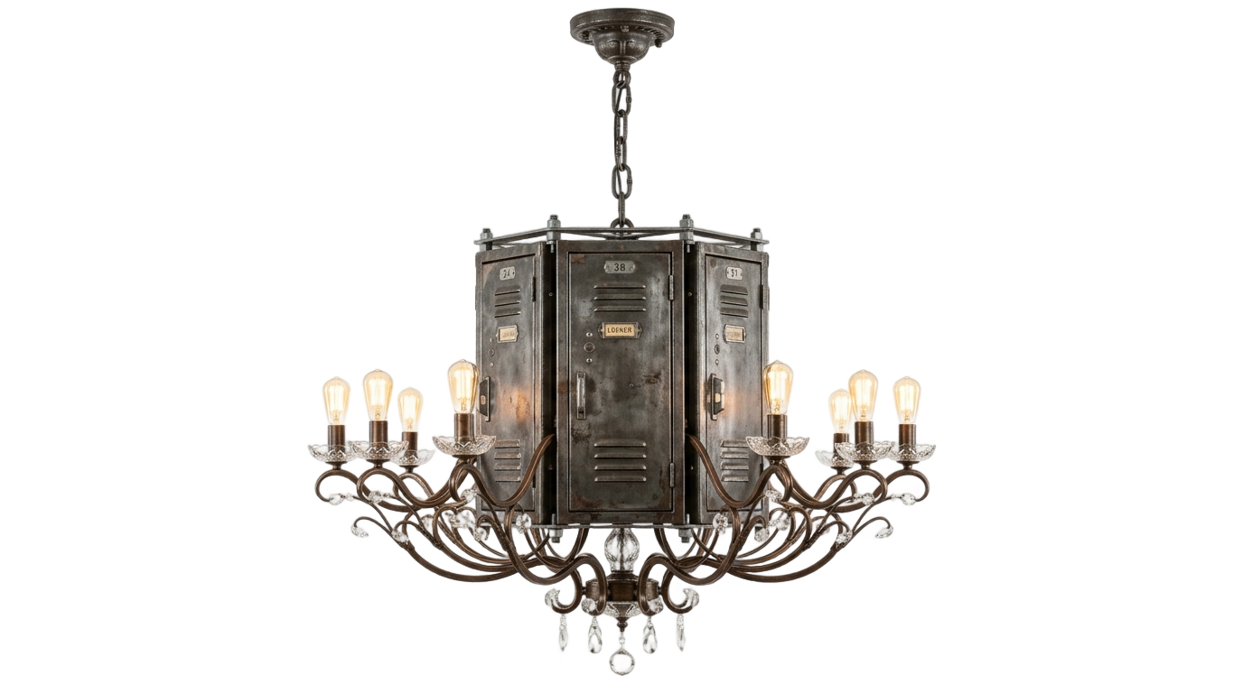 locker chandelier png PNG transparent background