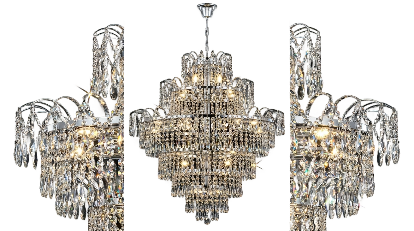modern crystal chandelier png PNG transparent background