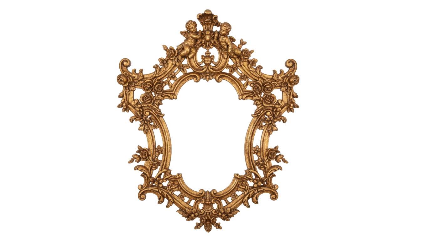 ornate mirror png PNG transparent background