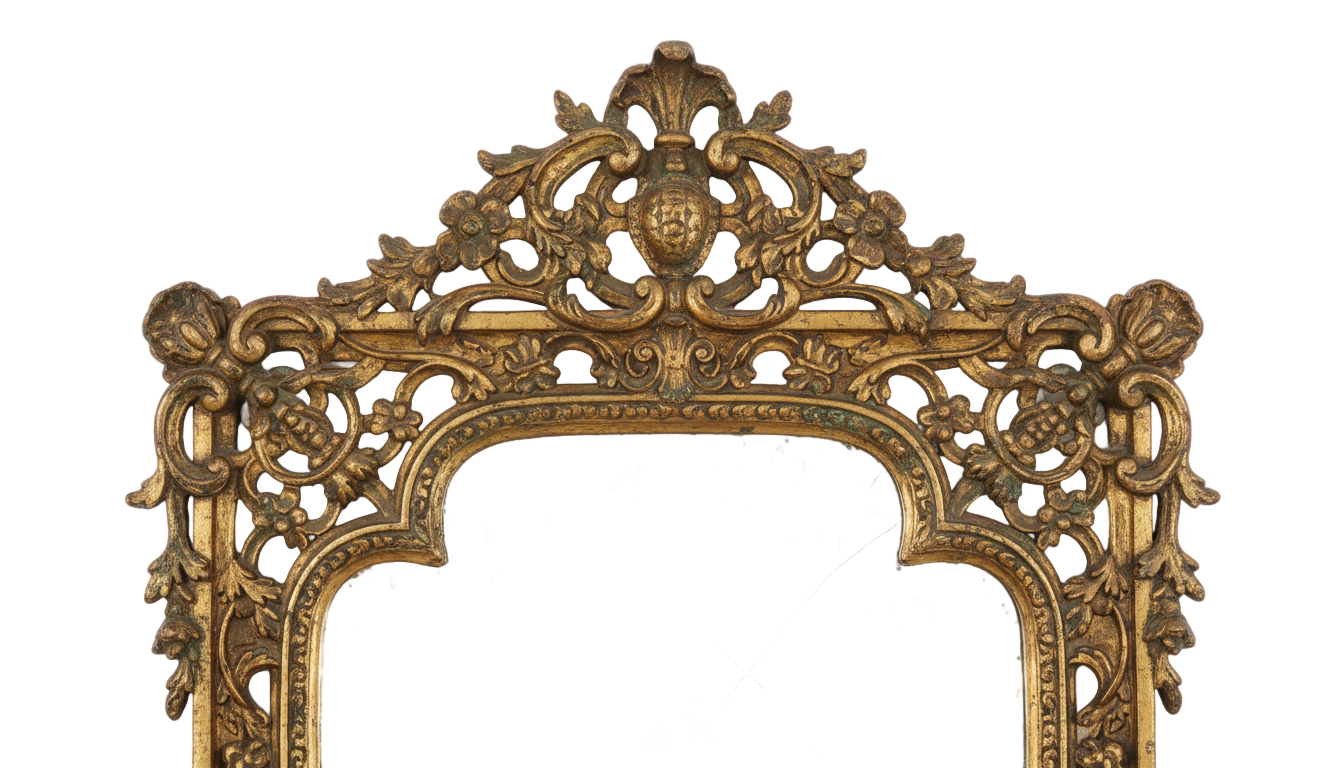 antique mirror png PNG transparent background
