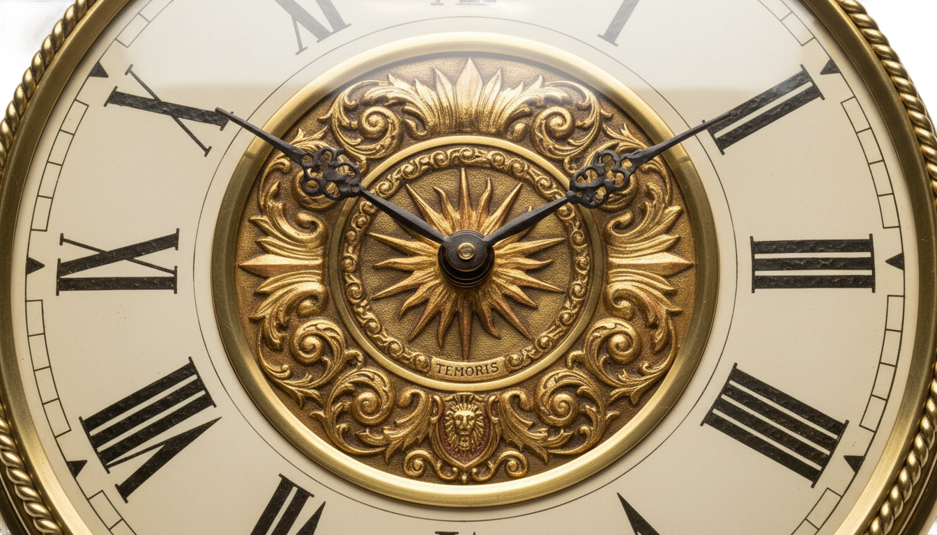 roman numeral clock face png PNG transparent background