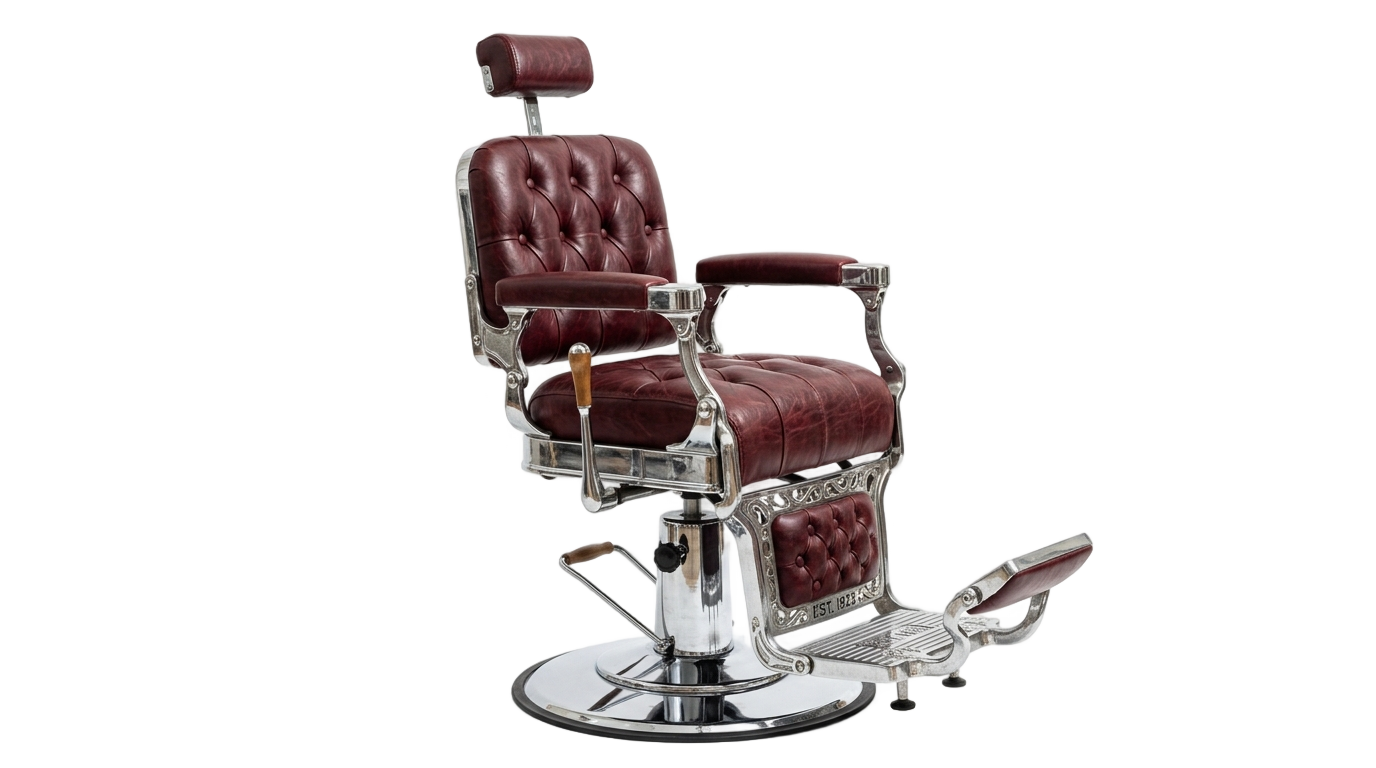 barbershop chair png PNG transparent background
