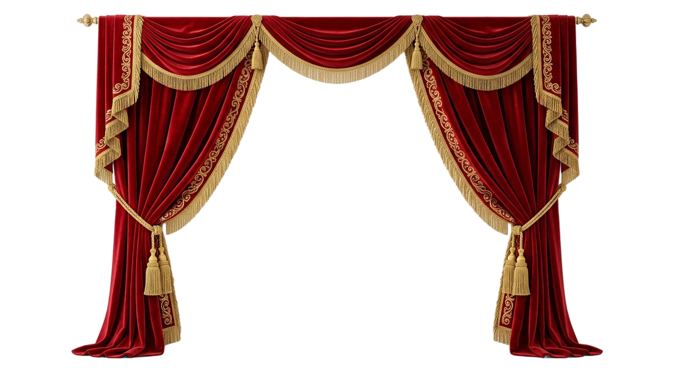 curtain bros png PNG transparent background