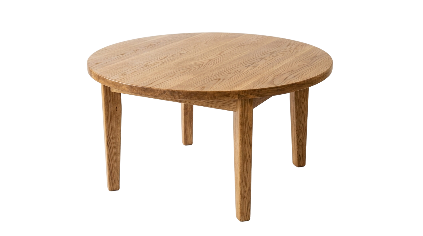round wood table png PNG transparent background