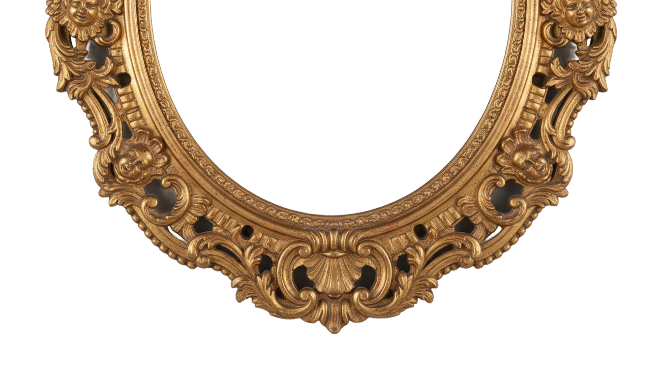 snow white mirror png PNG transparent background