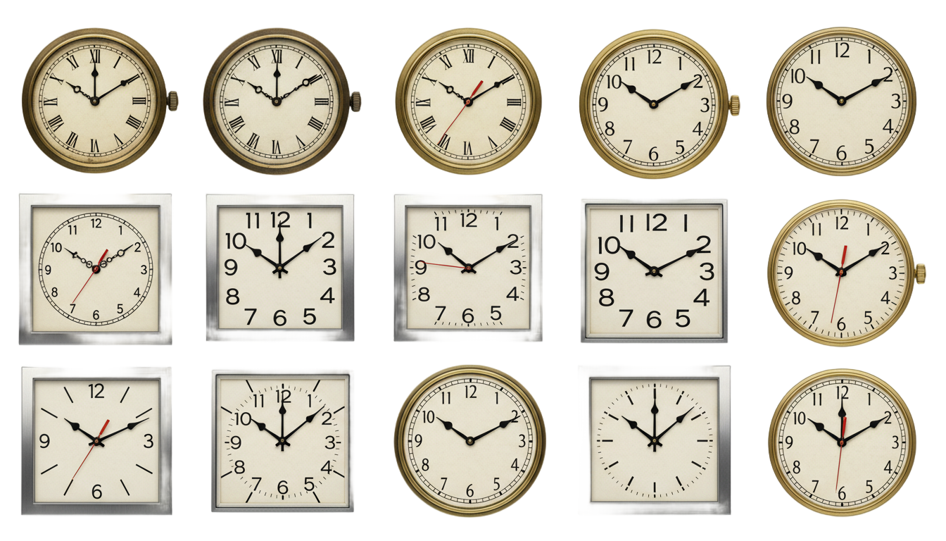 clock faces png PNG transparent background