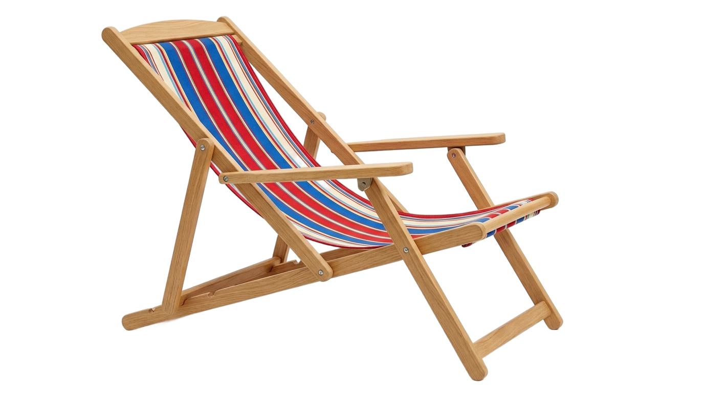 beach chair cartoon png PNG transparent background