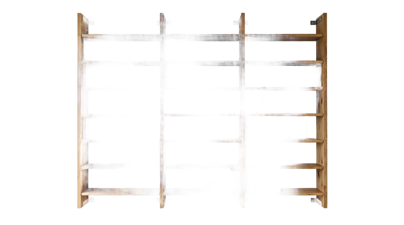 wall bookshelf png PNG transparent background