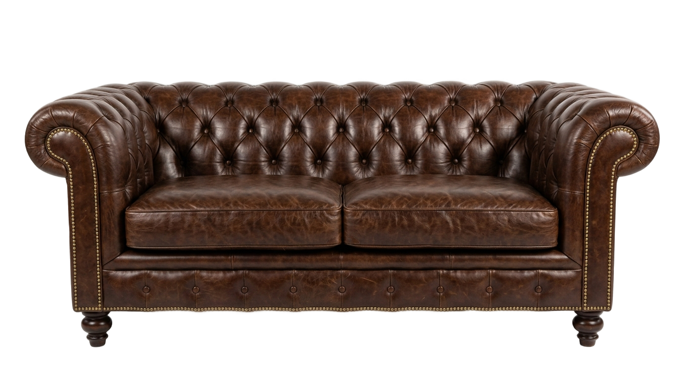 chesterfield sofa png PNG transparent background