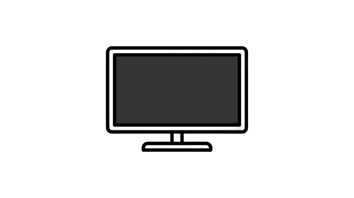tv screen icon png PNG transparent background