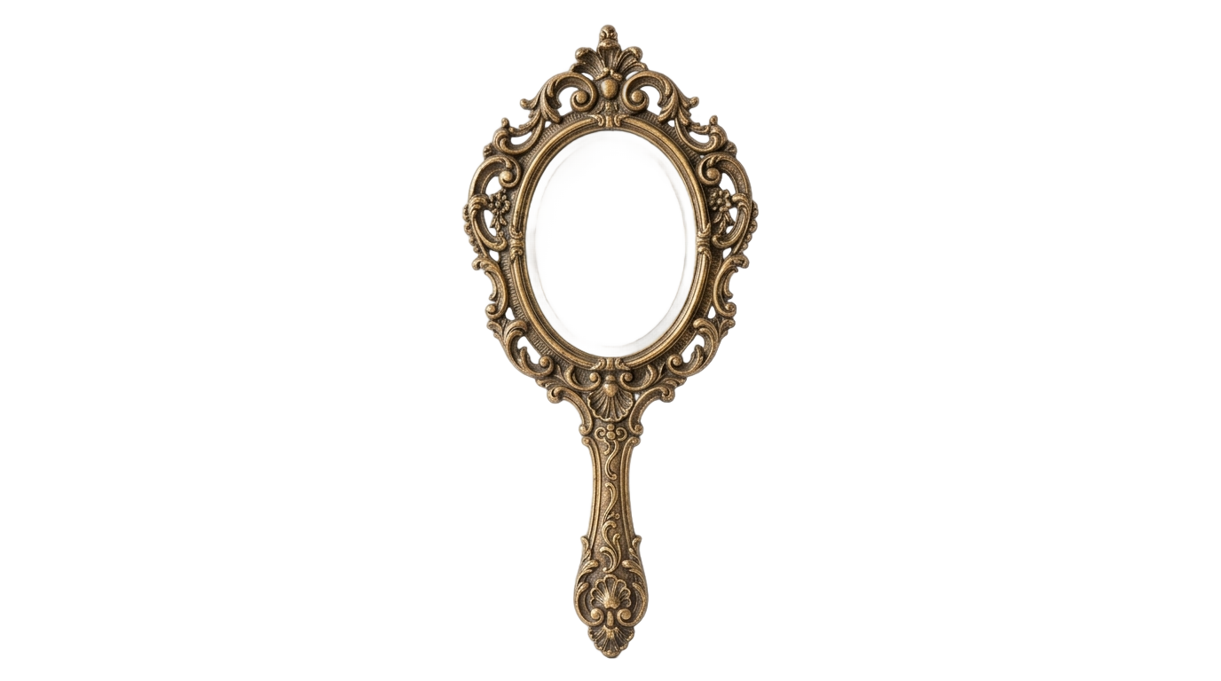 mirror silhouette png PNG transparent background