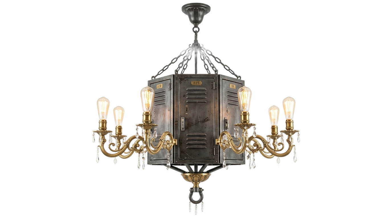 locker chandelier png PNG transparent background
