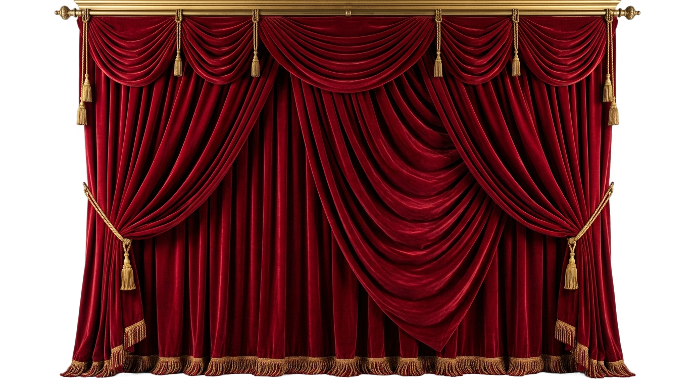 red curtain general 9x png PNG transparent background