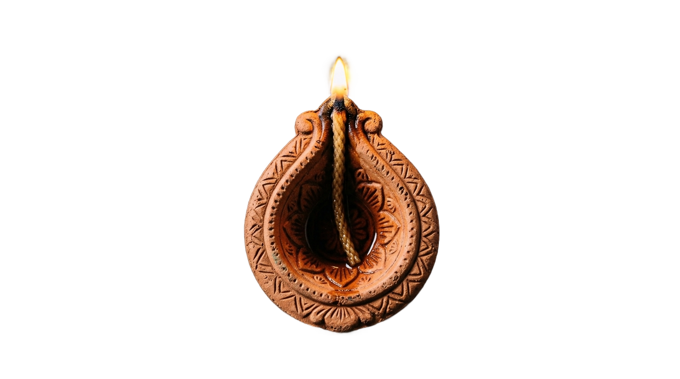diya lamp png PNG transparent background