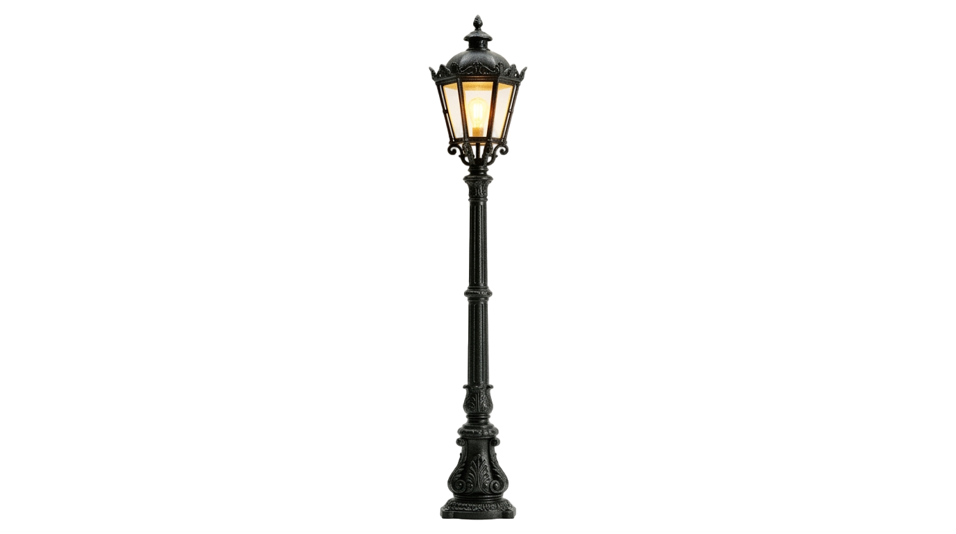 park lamp png PNG transparent background