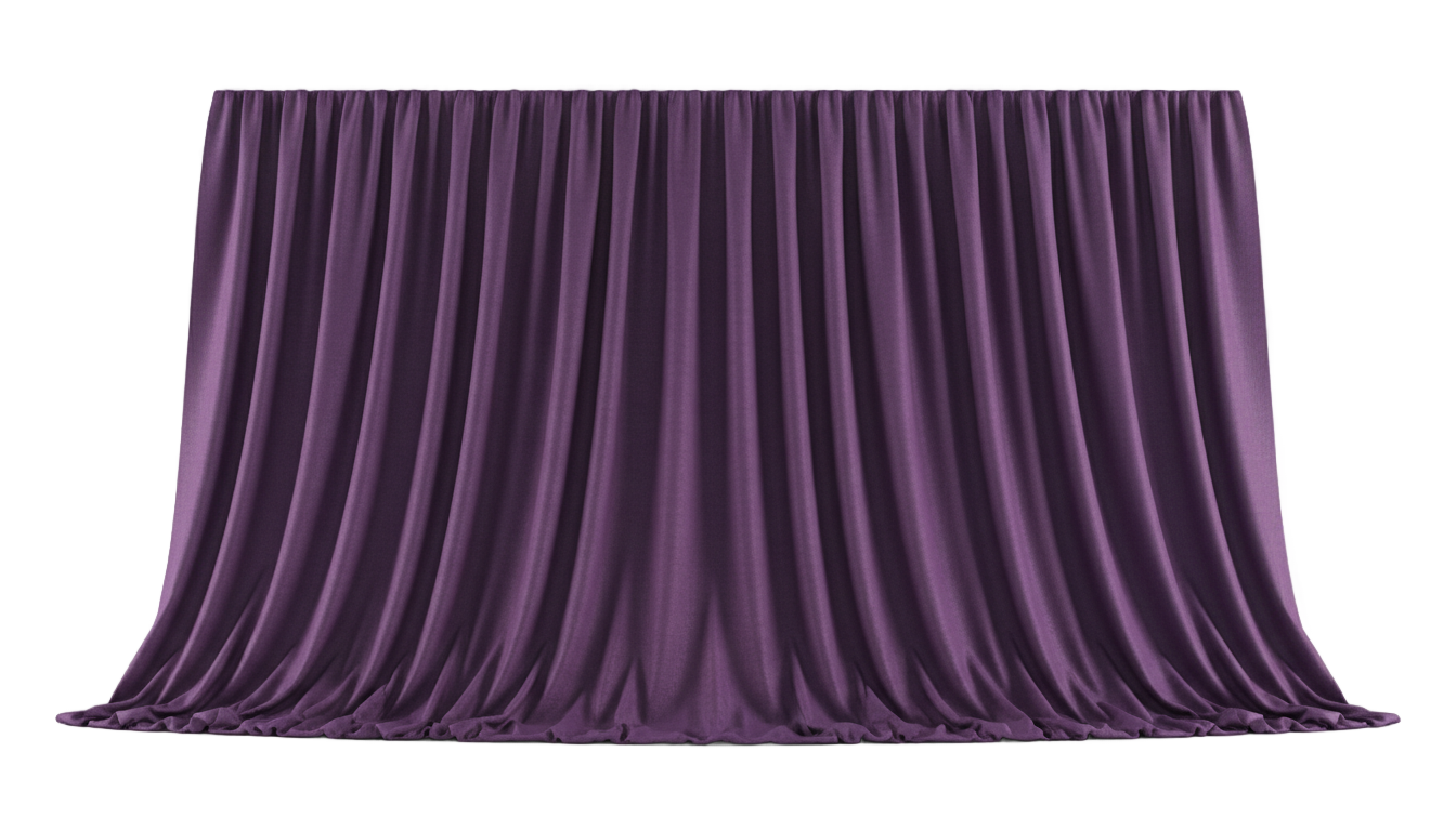 purple curtain png PNG transparent background