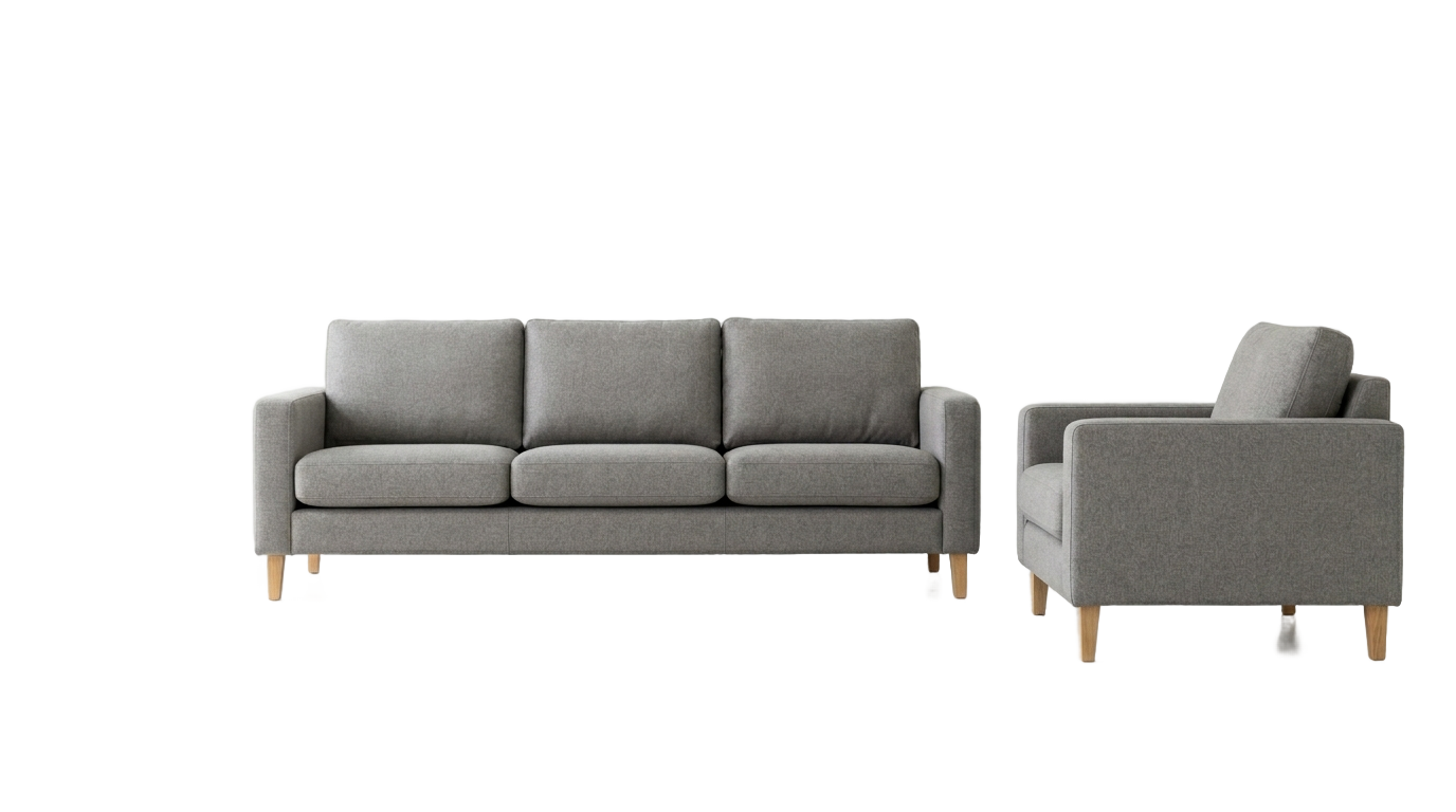 modern sofa set png PNG transparent background
