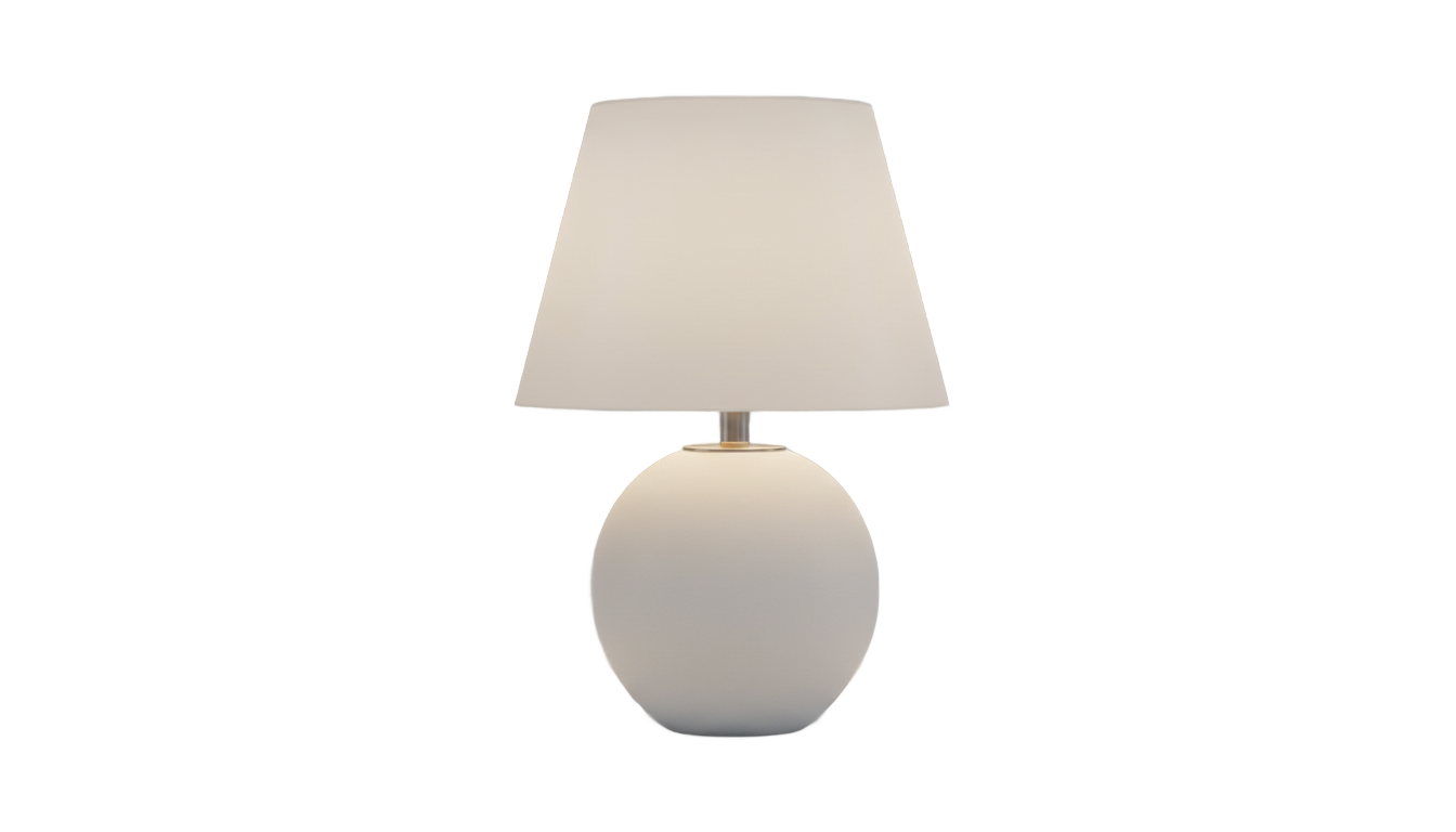 white lamp png PNG transparent background