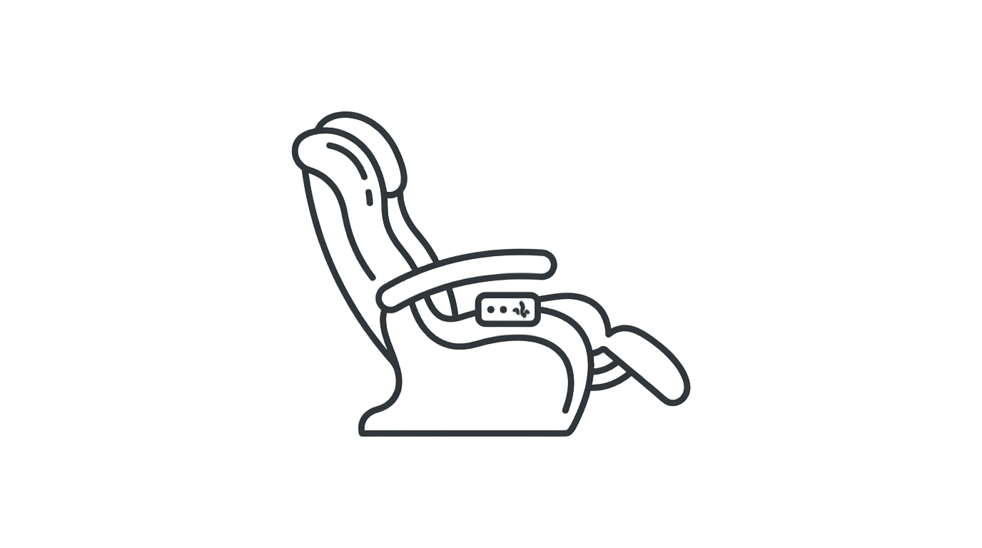massage chair icon png PNG transparent background