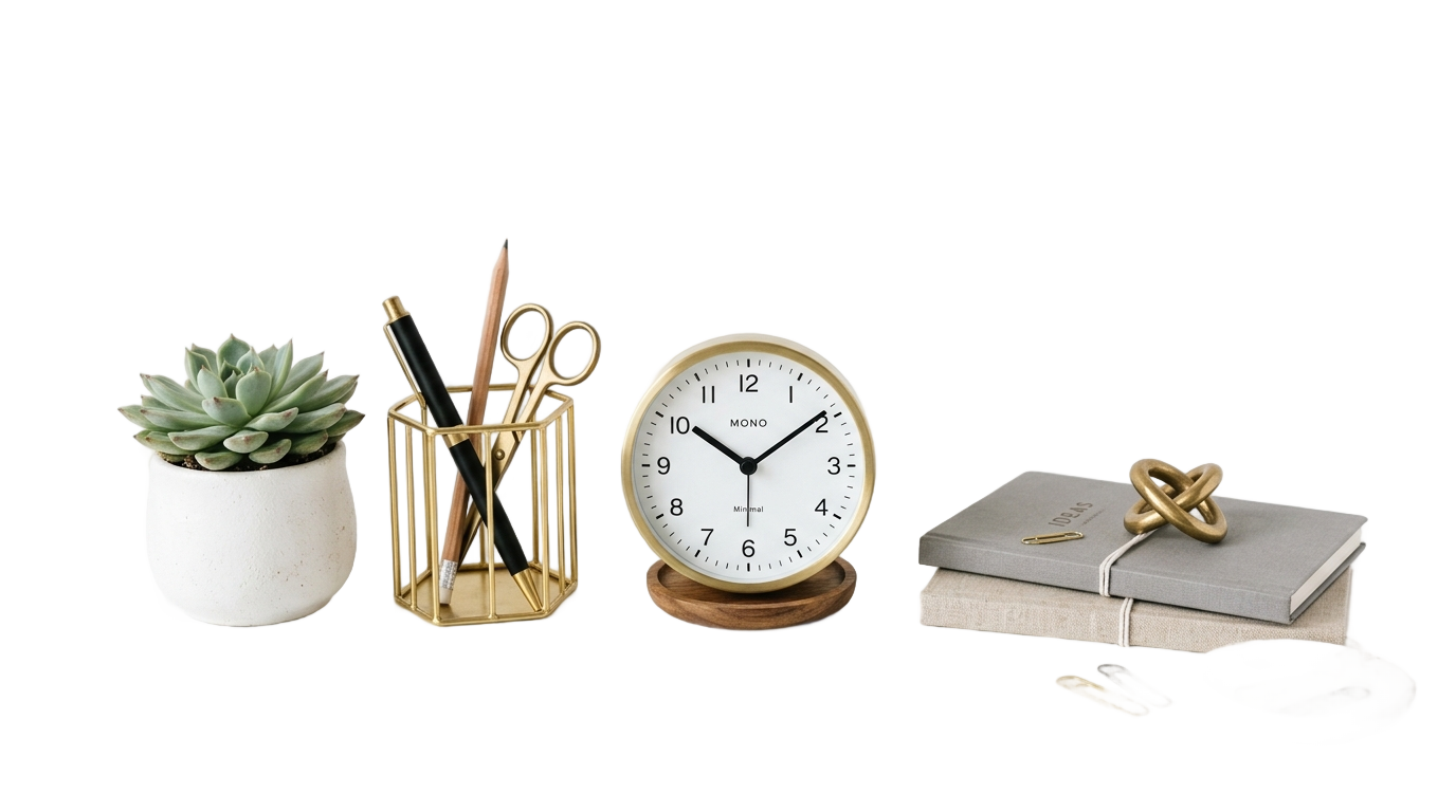 desk decor png PNG transparent background