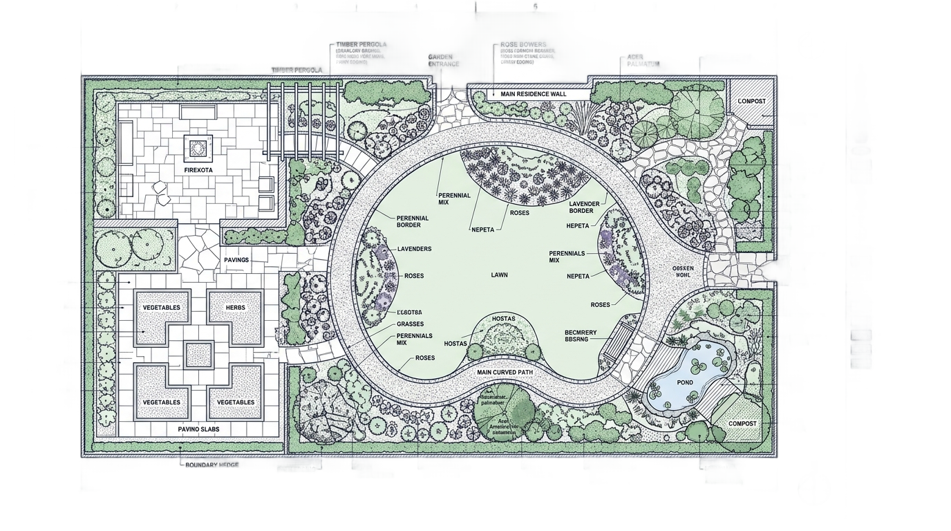 flower bed plan png PNG transparent background