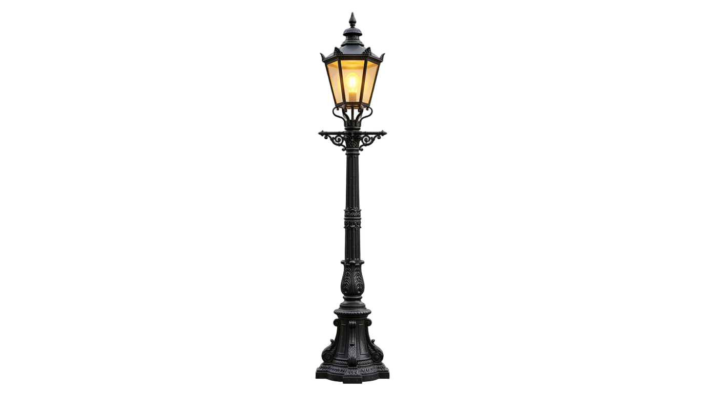 park lamp png PNG transparent background