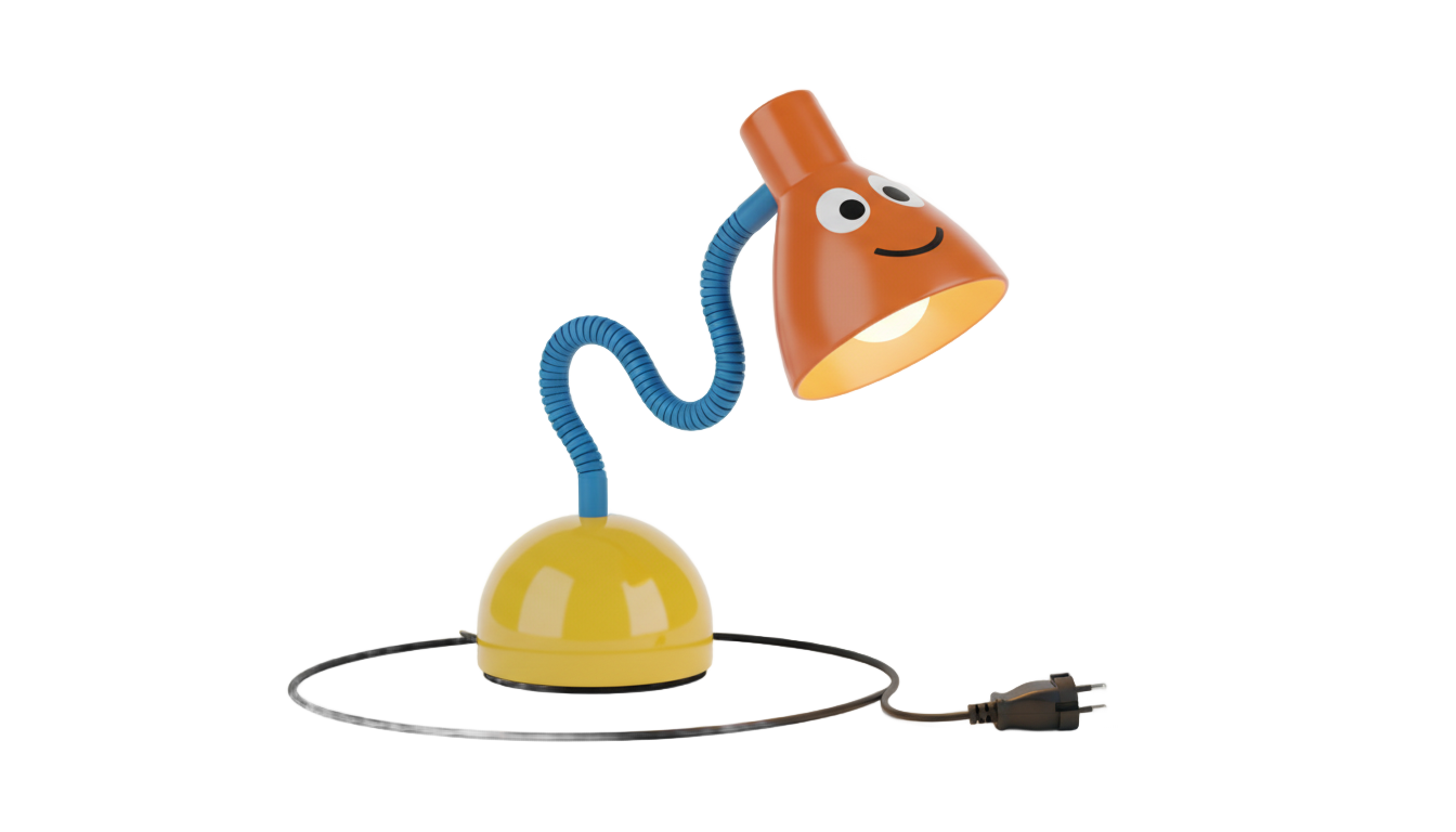 cartoon lamp png PNG transparent background