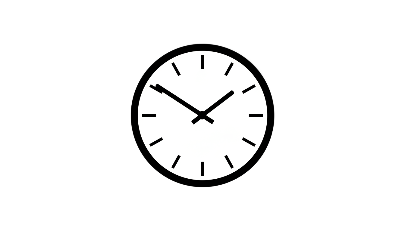 clock silhouette png PNG transparent background