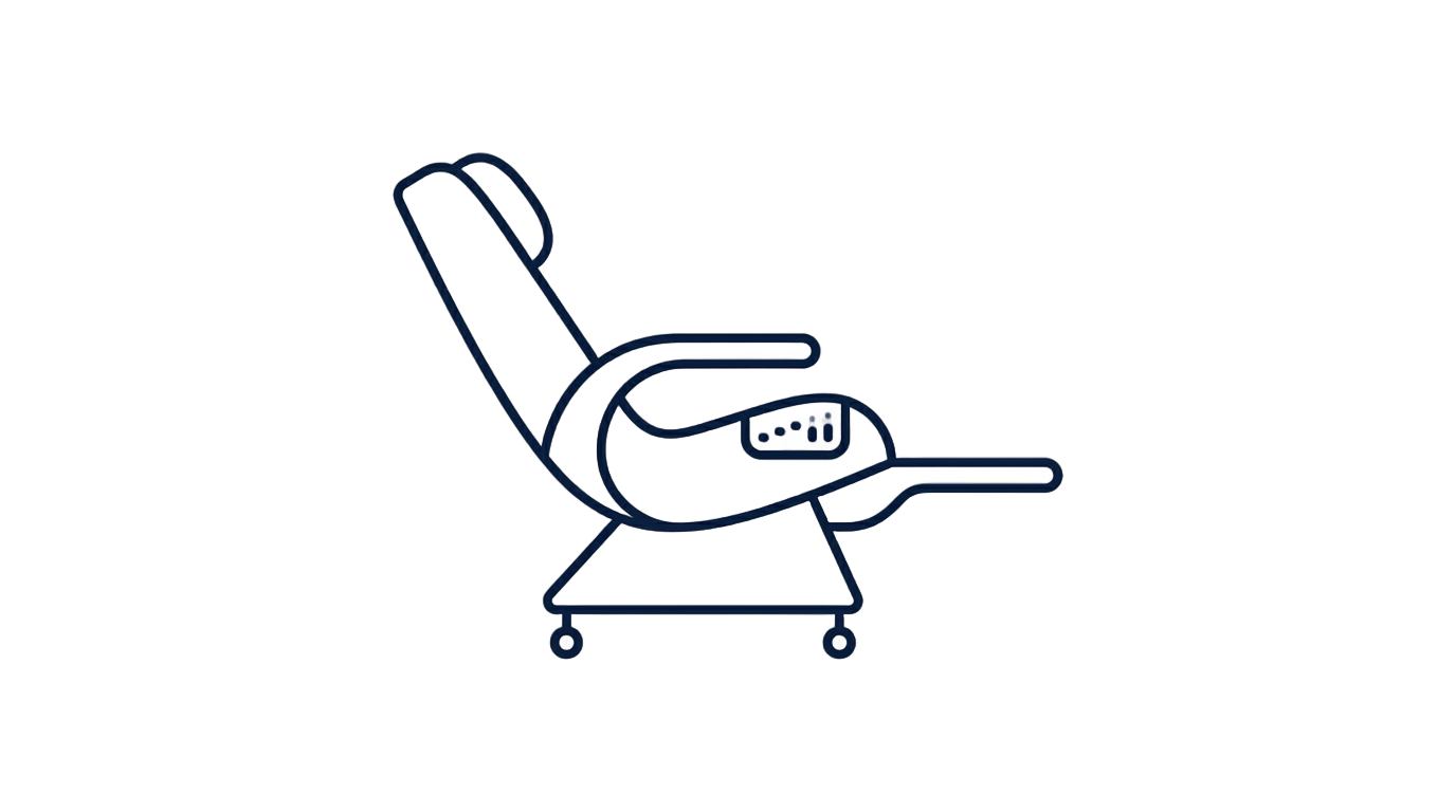 massage chair icon png PNG transparent background