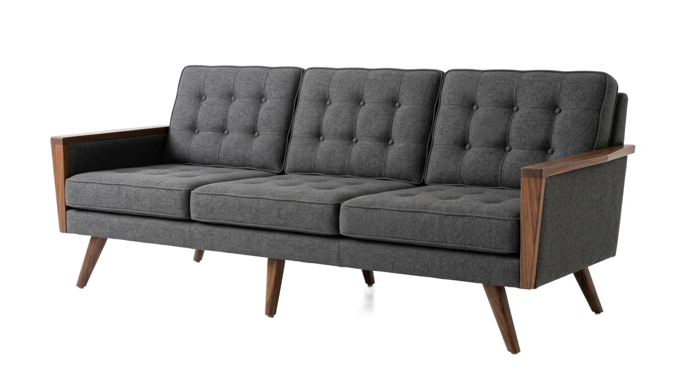 modern sofa png PNG transparent background