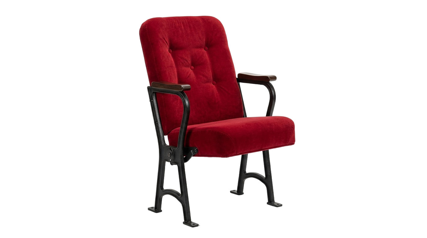 auditorium chair png PNG transparent background