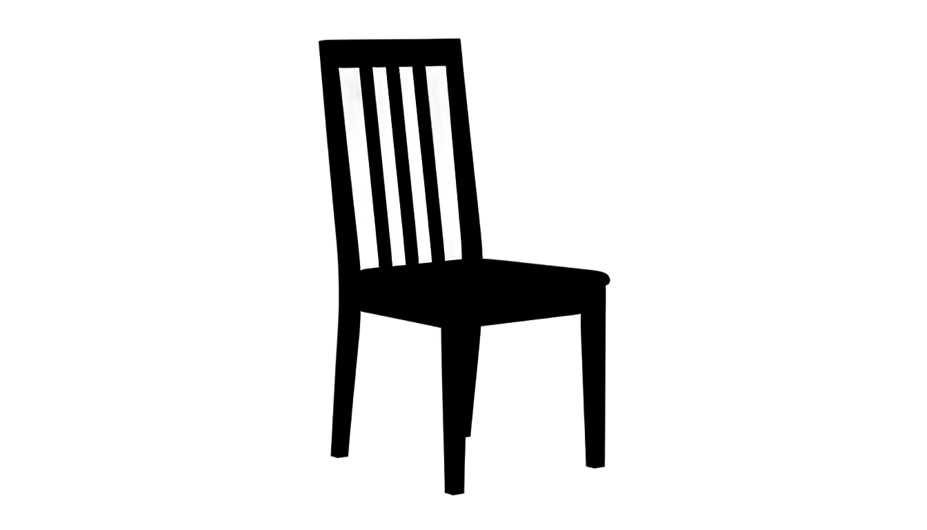 chair silhouette png PNG transparent background