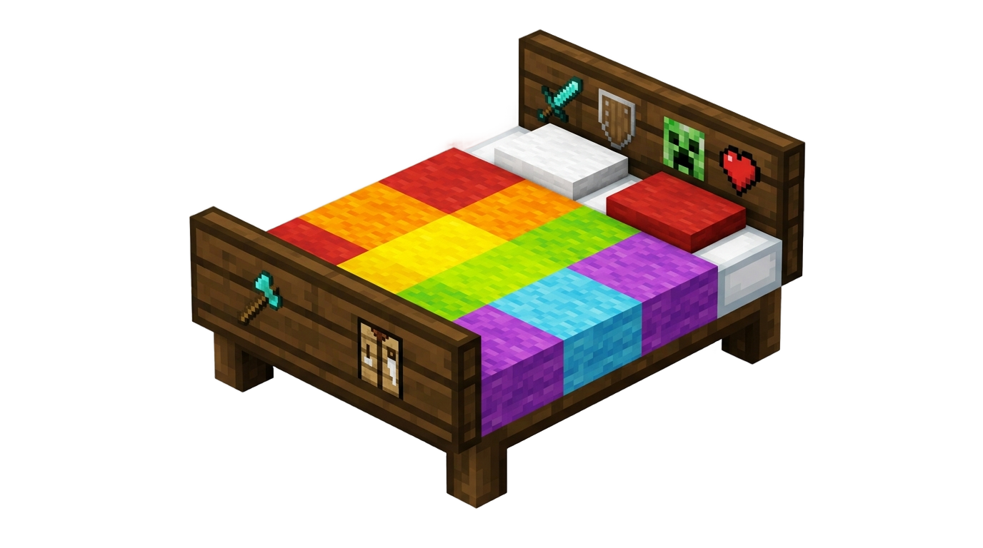 bed wars png PNG transparent background