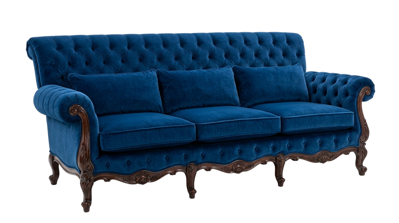 king sofa png PNG transparent background