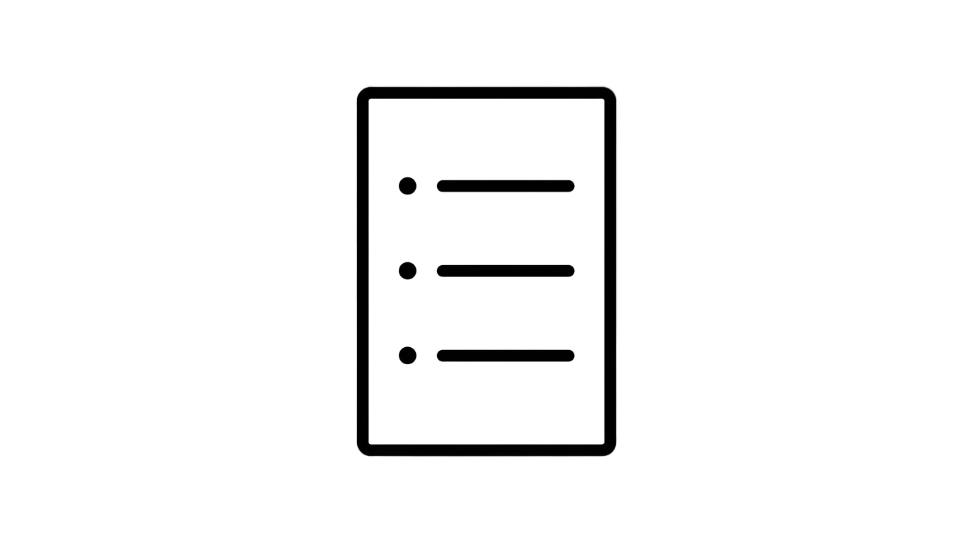 table of contents icon png PNG transparent background