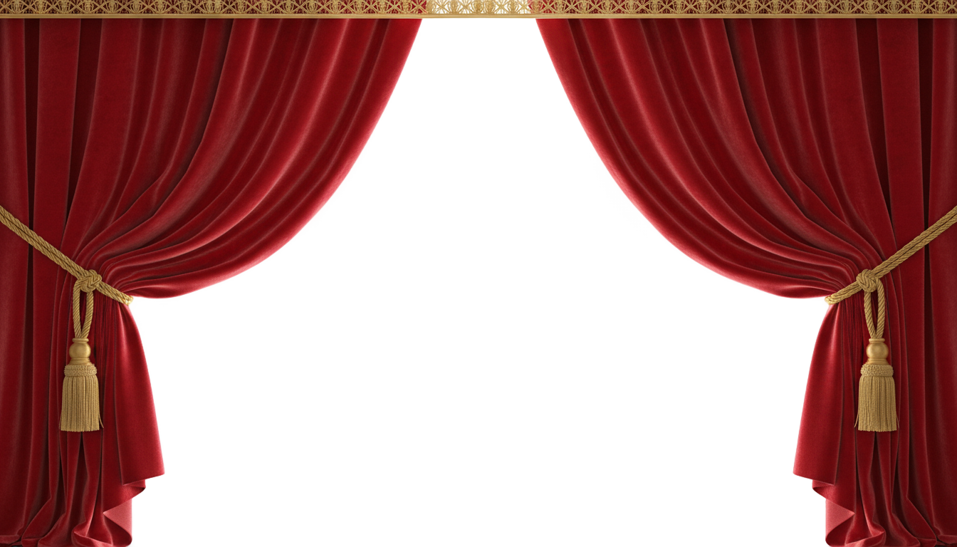 stage curtain png PNG transparent background