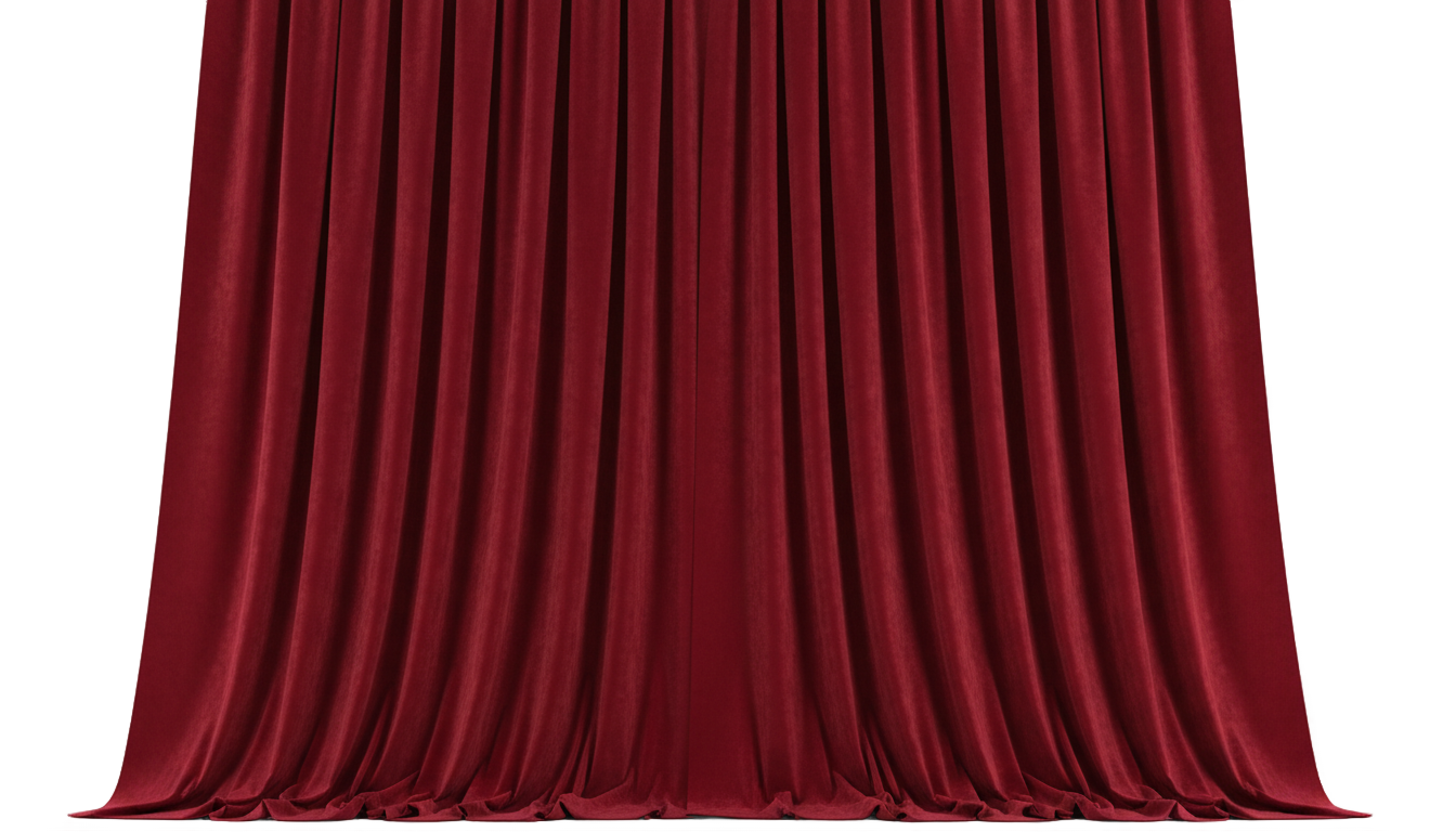 velvet curtain png PNG transparent background