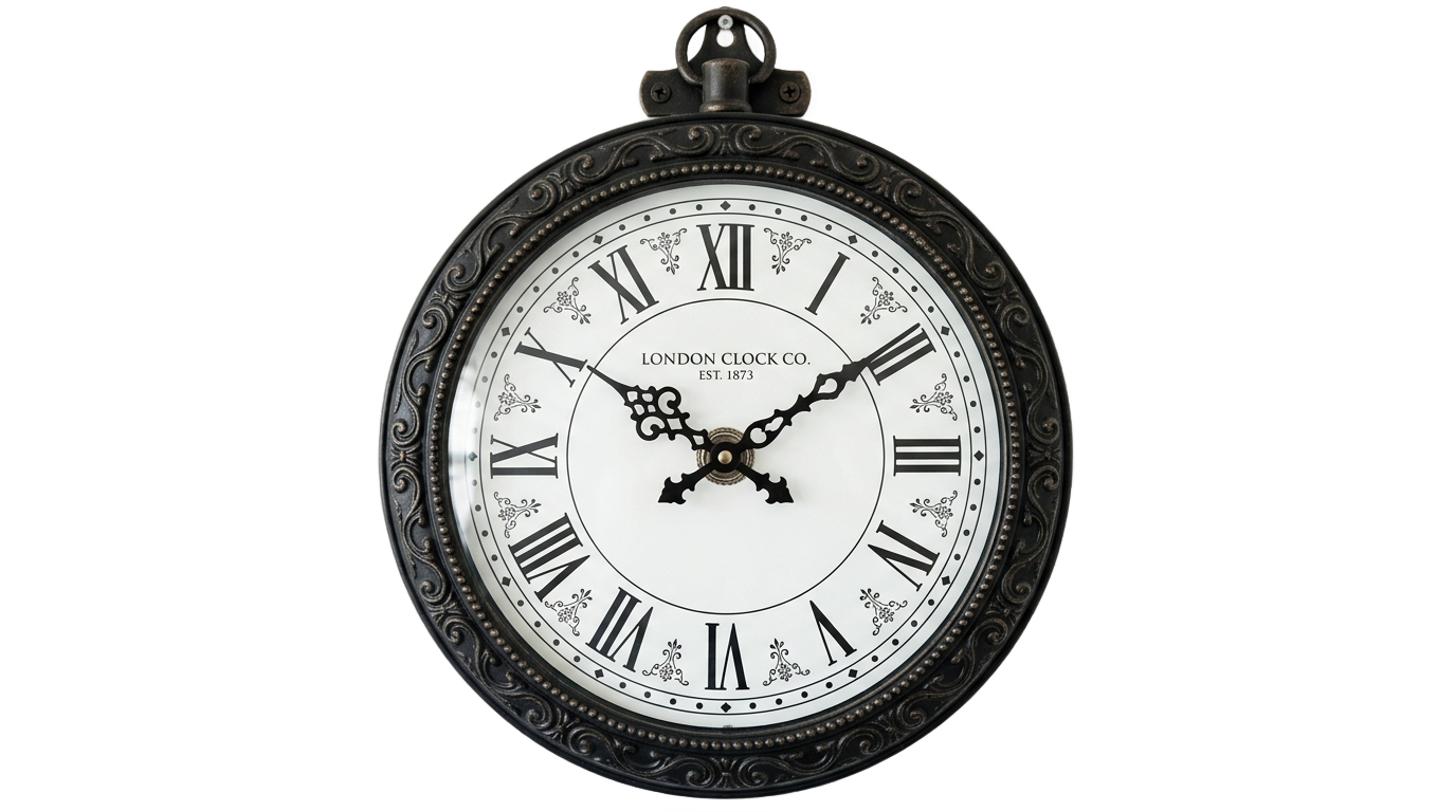 wall clock design png PNG transparent background
