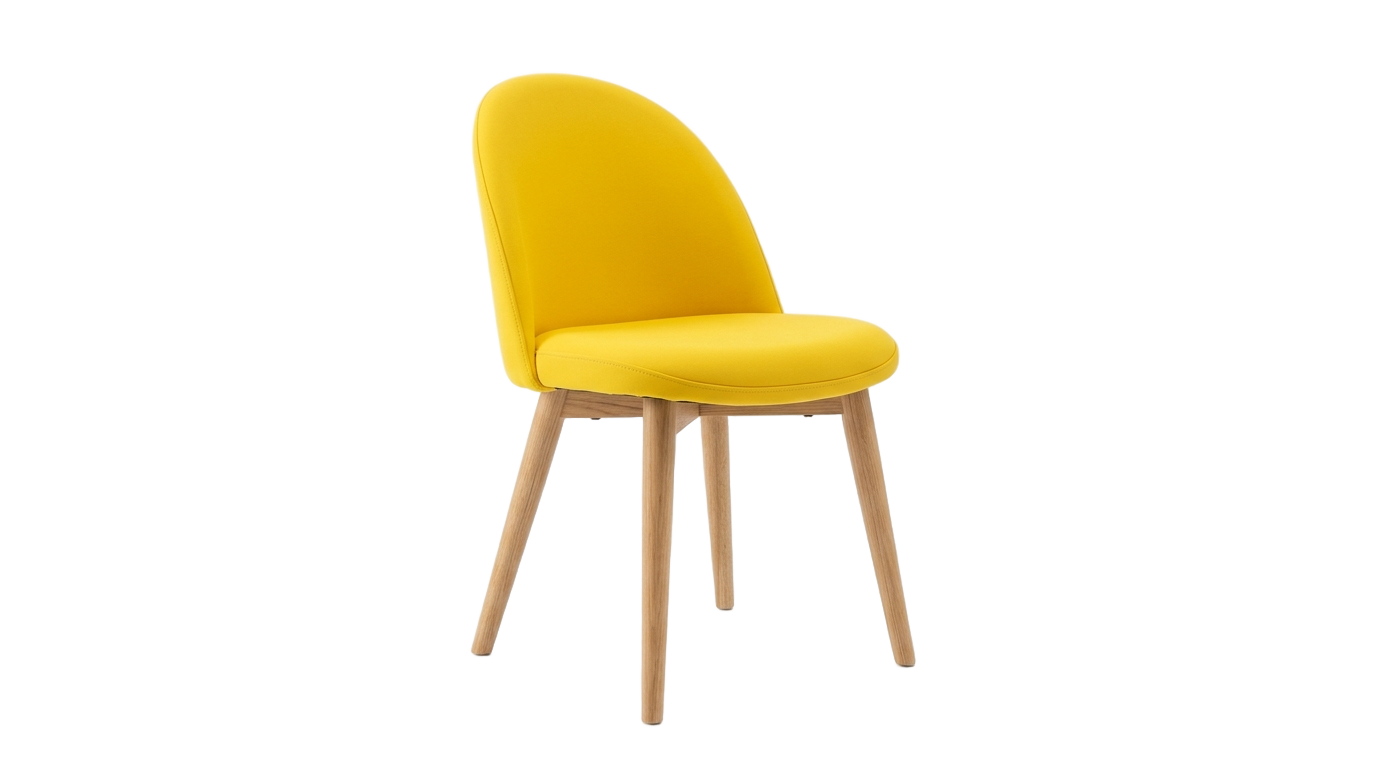 yellow chair png PNG transparent background