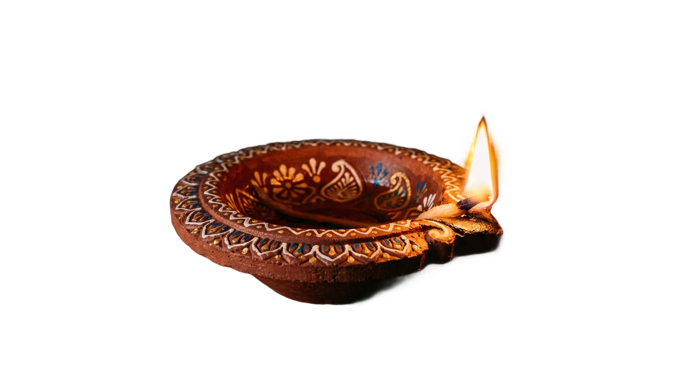 deepavali lamp png PNG transparent background