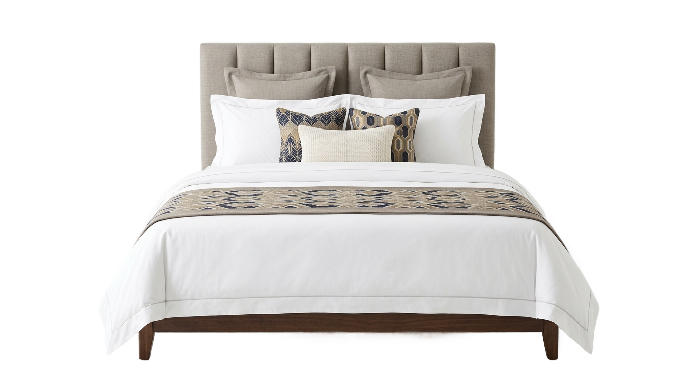 hotel bed png PNG transparent background
