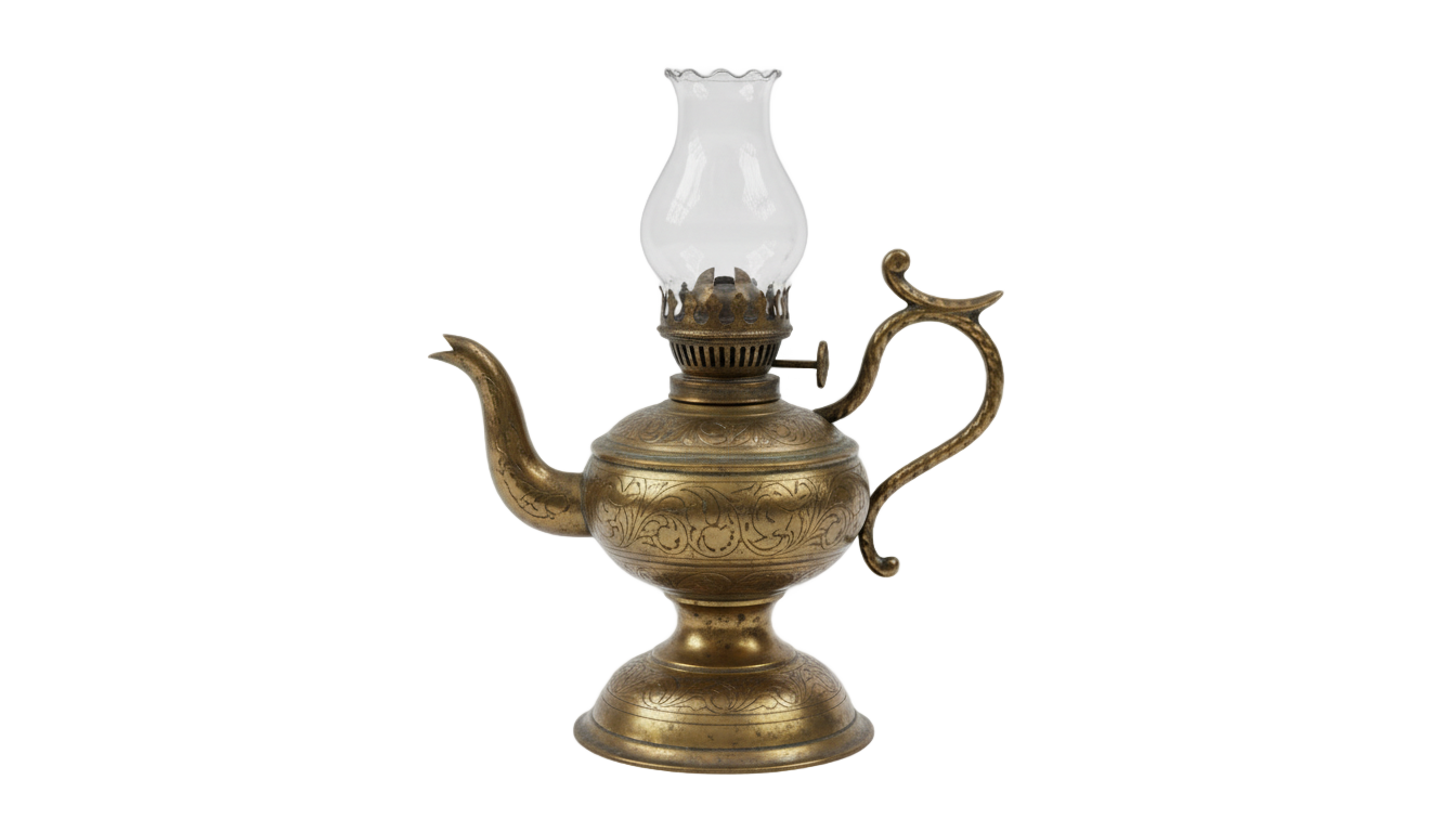 old lamp png PNG transparent background