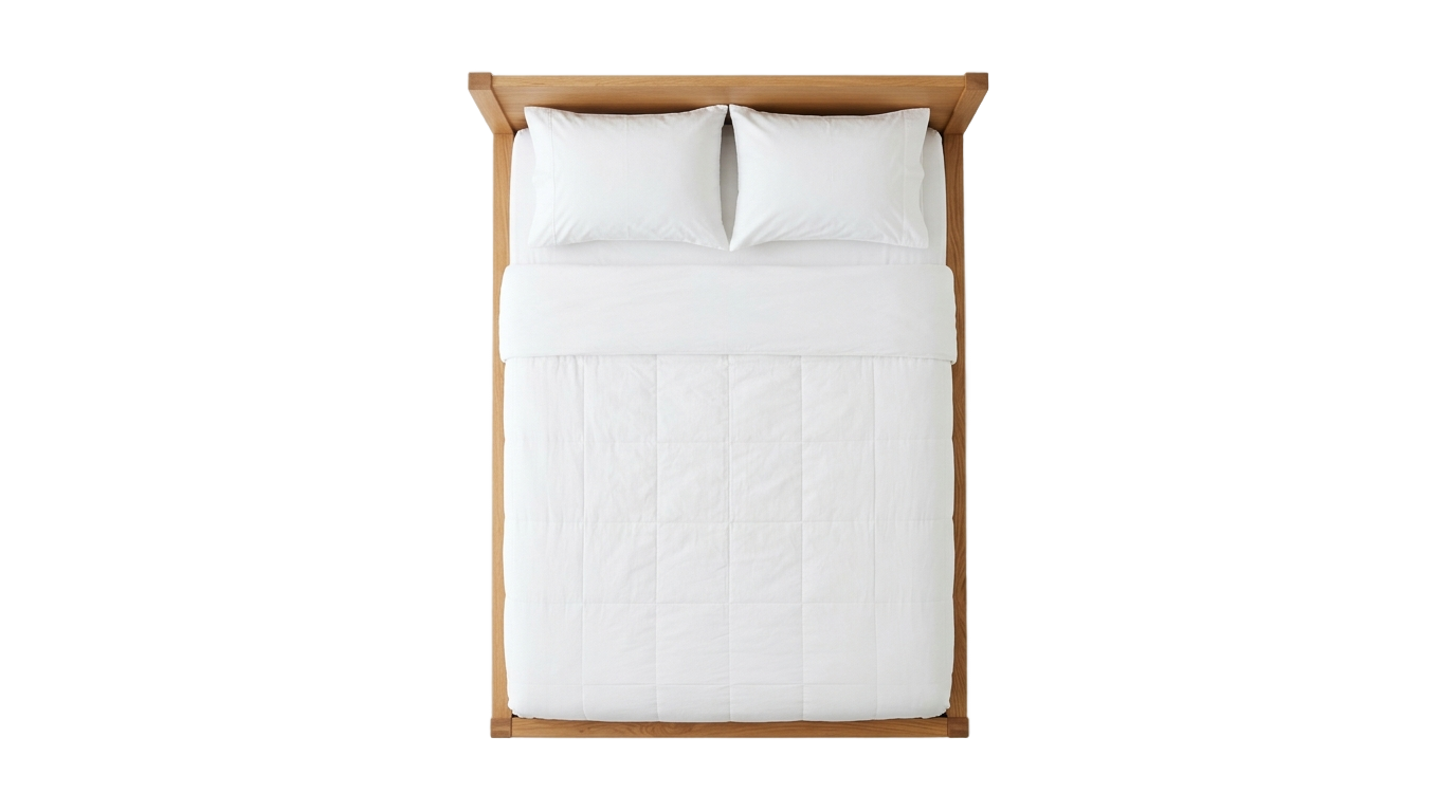 double bed png top view PNG transparent background